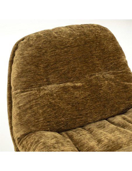 Fauteuil pivotant sur pied central très confortable