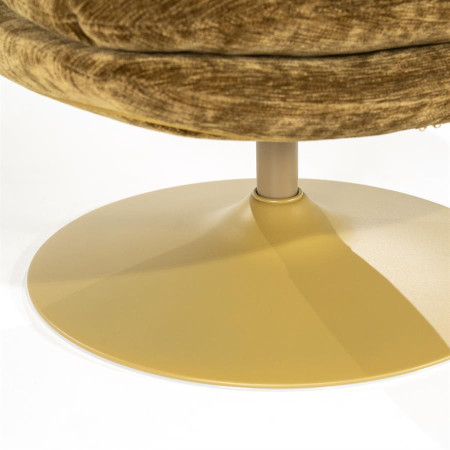 Fauteuil pivotant sur pied central... Fauteuil pivotant sur pied central...