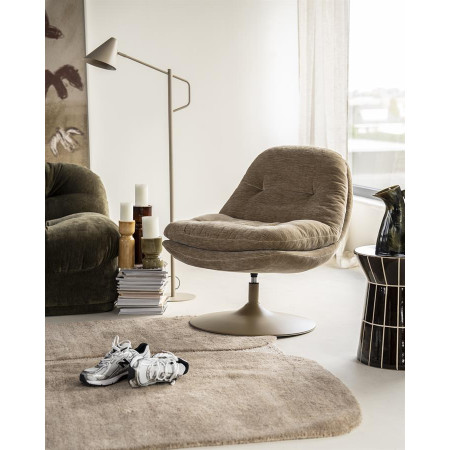 Fauteuil pivotant sur pied central... Fauteuil pivotant sur pied central...