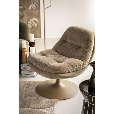 Fauteuil pivotant sur pied central... Fauteuil pivotant sur pied central...