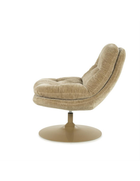 Fauteuil pivotant sur pied central très confortable