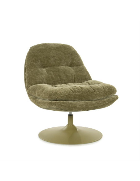 Fauteuil pivotant sur pied central très confortable