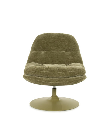 Fauteuil pivotant sur pied central très confortable