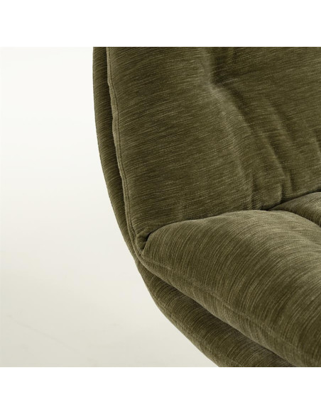 Fauteuil pivotant sur pied central très confortable