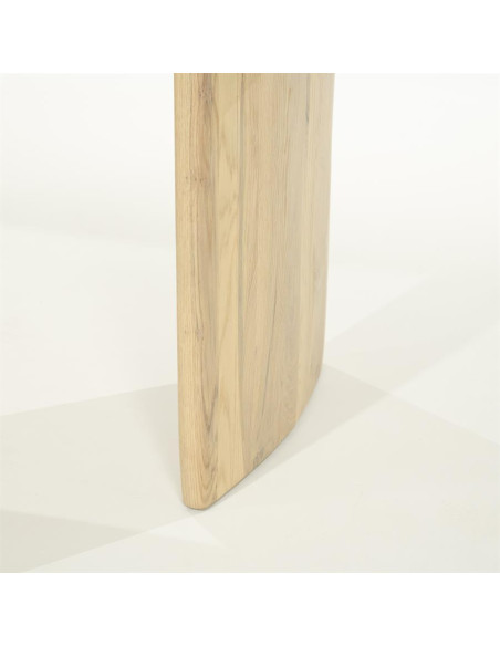 Table de repas ovale en chêne