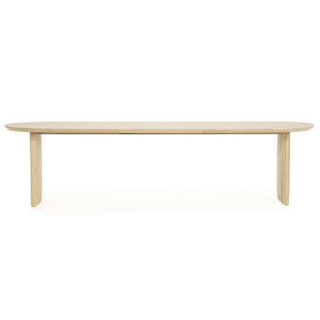 Table de repas ovale en chêne Table de repas ovale en chêne