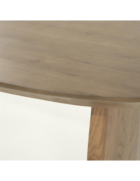 Table de repas ovale en chêne