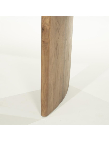 Table de repas ovale en chêne