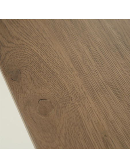 Table de repas ovale en chêne