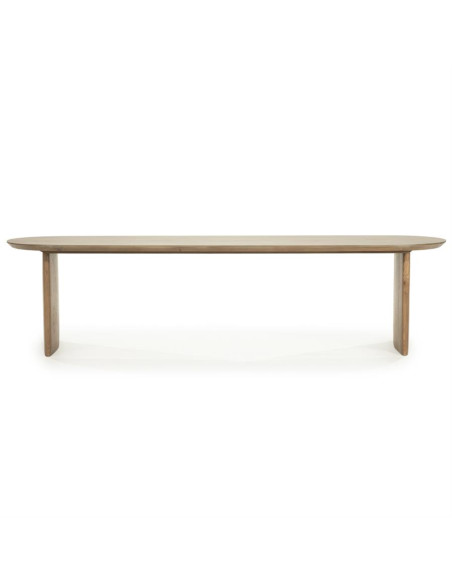 Table de repas ovale en chêne