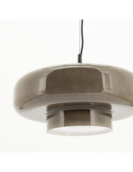 Suspension en verre teinté rétro