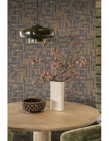 Suspension en verre teinté rétro