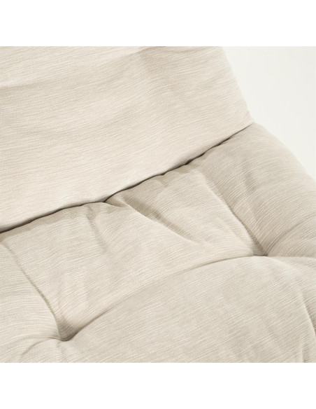 Fauteuil pivotant sur pied central très confortable