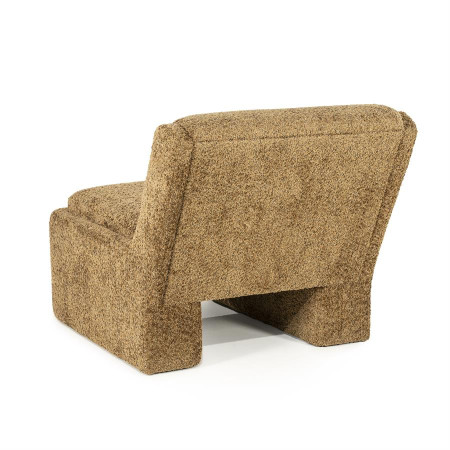 Fauteuil Lounge cubique tissu bouclettes Fauteuil Lounge cubique tissu bouclettes