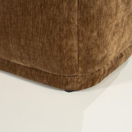 Banquette longue en tissu velours Banquette longue en tissu velours