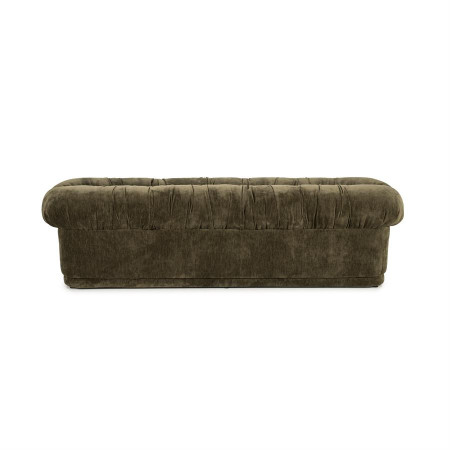Banquette longue en tissu velours Banquette longue en tissu velours