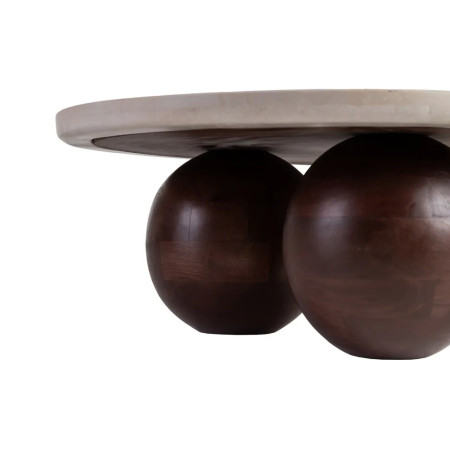 Table de salon forme haricot en...