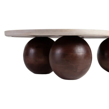 Table de salon forme haricot en...