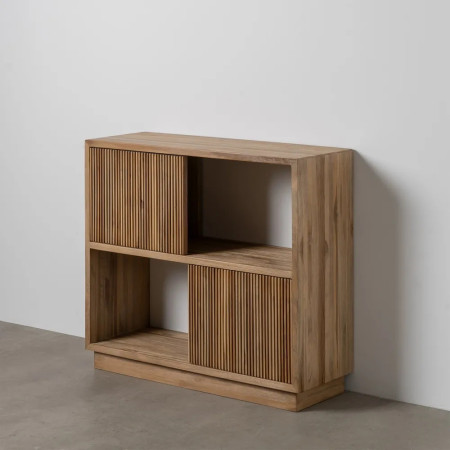 Meuble d'entrée en bois de teck... Meuble d'entrée en bois de teck...