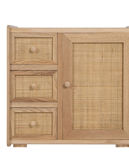 Petit meuble d'appoint avec tiroirs et rangement