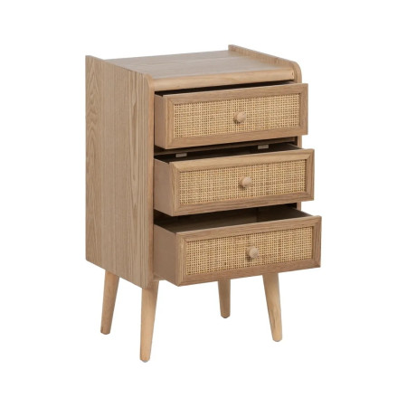 Table de chevet trois tiroirs façade...