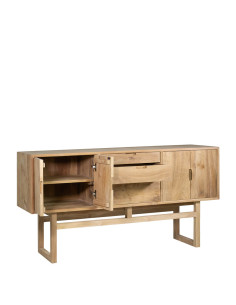 Buffet teck massif 4 portes... 2