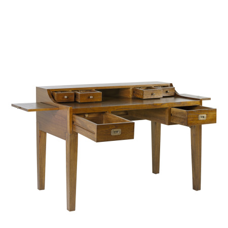 Bureau secrétaire bois massif avec...