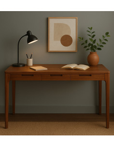 Bureau sobre et élégant...