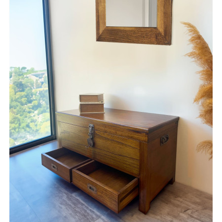 Malle coffre mindi massif avec...