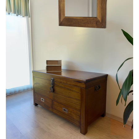 Malle coffre mindi massif avec...