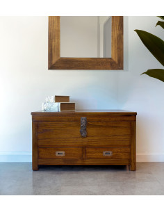 Malle coffre mindi massif...