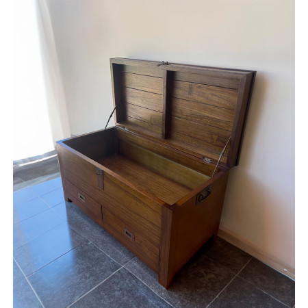 Malle coffre mindi massif avec...