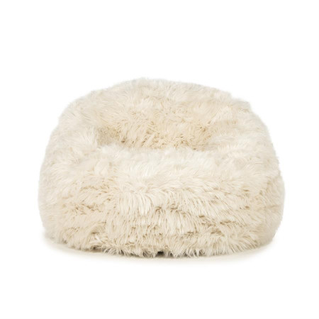 Fauteuil fausse fourrure gonflable