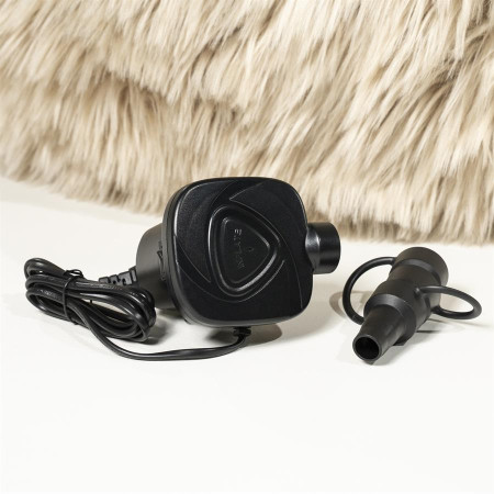 Fauteuil fausse fourrure gonflable