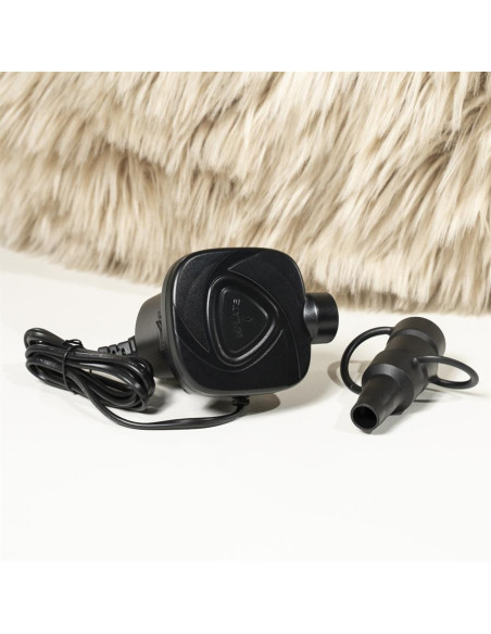 Fauteuil fausse fourrure gonflable