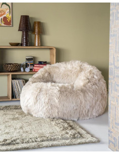 Fauteuil fausse fourrure...