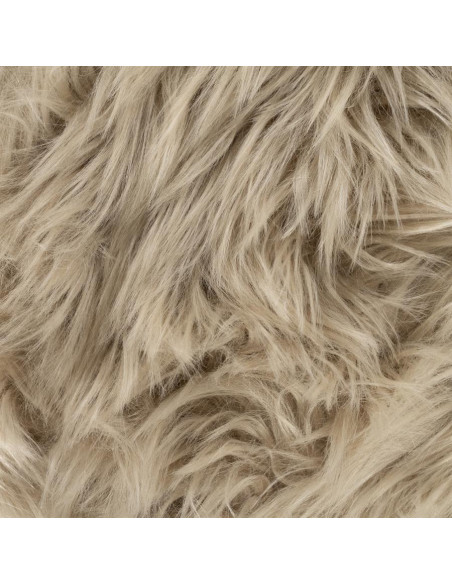 Fauteuil fausse fourrure gonflable