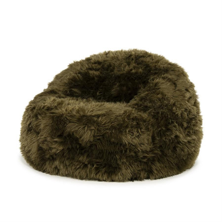 Fauteuil fausse fourrure gonflable