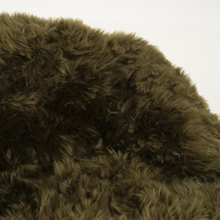 Fauteuil fausse fourrure gonflable