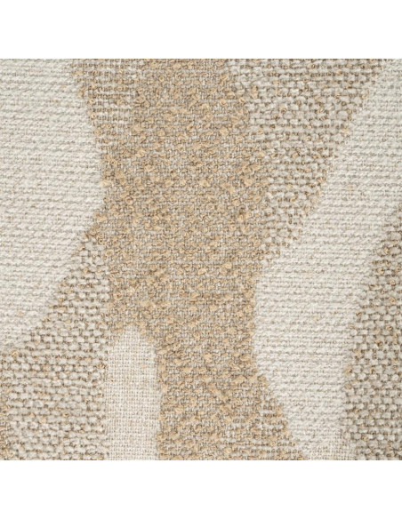 Banquette zébrée tissu texturé