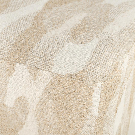 Banquette zébrée tissu texturé