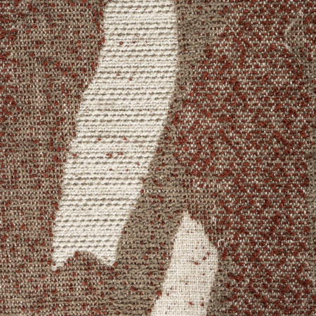 Banquette zébrée tissu texturé