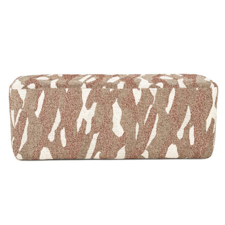 Banquette zébrée tissu texturé