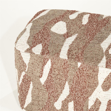 Banquette zébrée tissu texturé