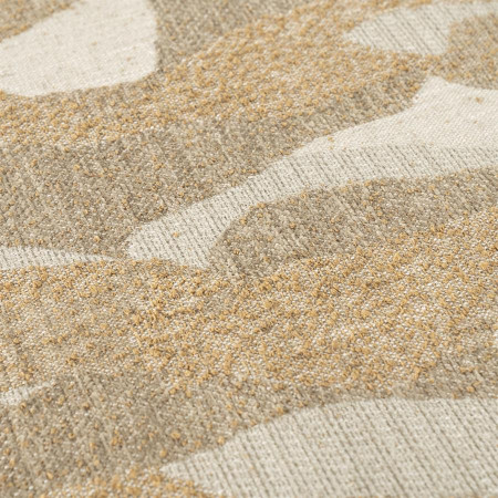 Banquette zébrée tissu texturé