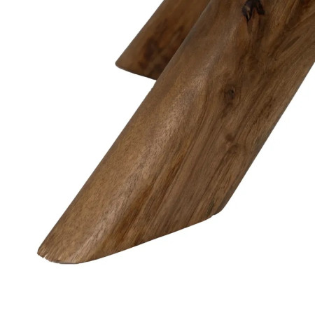 Table de salon ronde en manguier... Table de salon ronde en manguier...