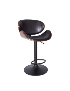 Chaise de bar rembourrée...