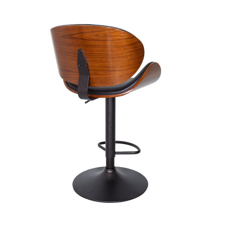 Chaise de bar rembourrée ajustable en...