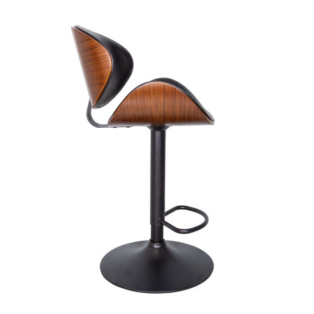 Chaise de bar rembourrée ajustable en...