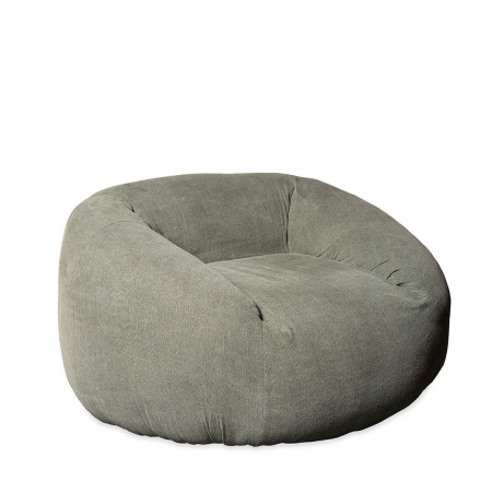 Gros fauteuil pouf forme boule très...